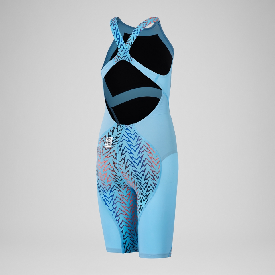 Girls' Fastskin LZR Ignite Kneeskin Blue/Red