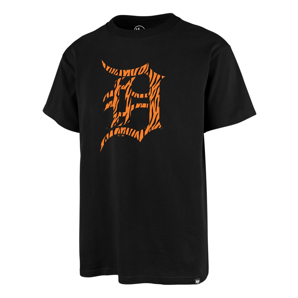 Detroit Tigers '47 ECHO Tee - Jet Black