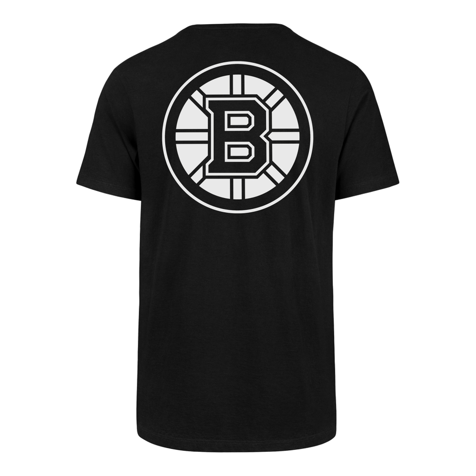 Boston Bruins '47 Backer SPLITTER Tee - Jet Black