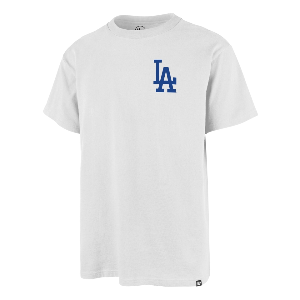Los Angeles Dodgers '47 World Series Backer ECHO Tee - White Wash