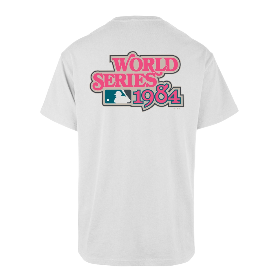 Detroit Tigers '47 World Series Backer ECHO Tee - White Wash