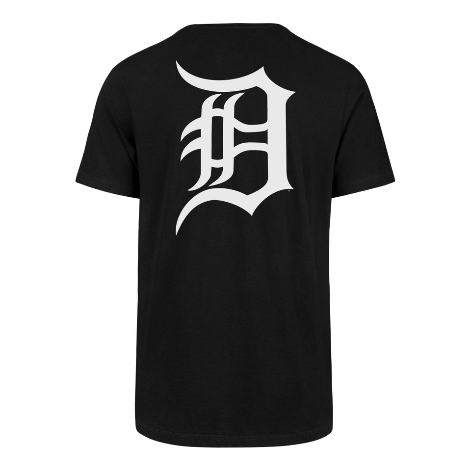 Detroit Tigers '47 Backer SPLITTER Tee - Jet Black
