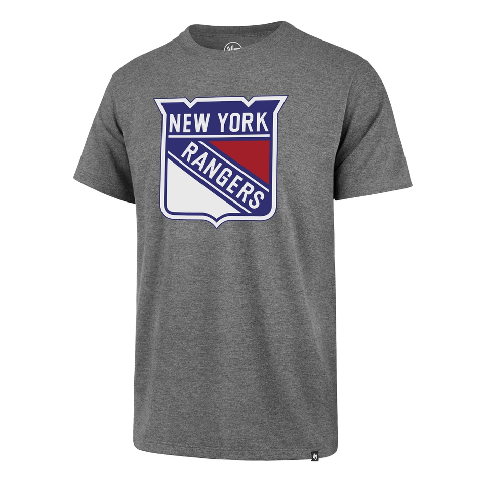 New York Rangers '47 SPLITTER Tee - Slate Grey