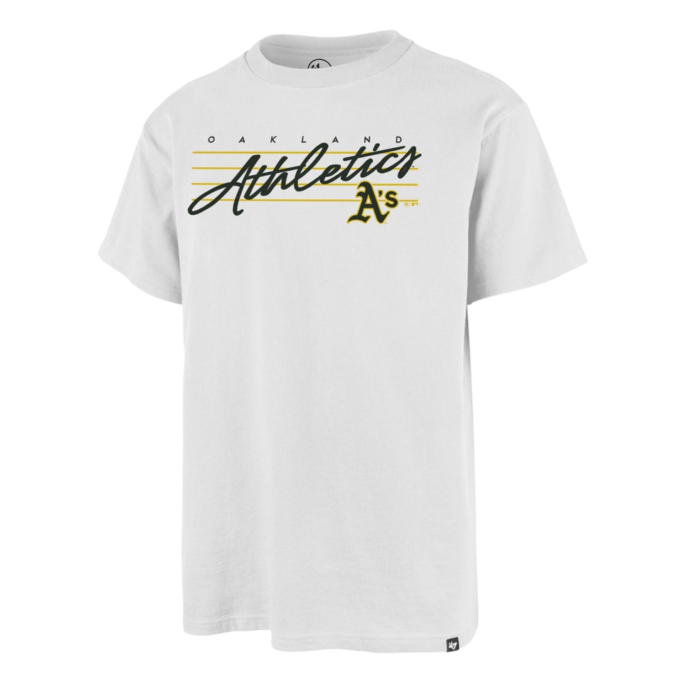 Oakland Athletics '47 ECHO Tee - White Wash