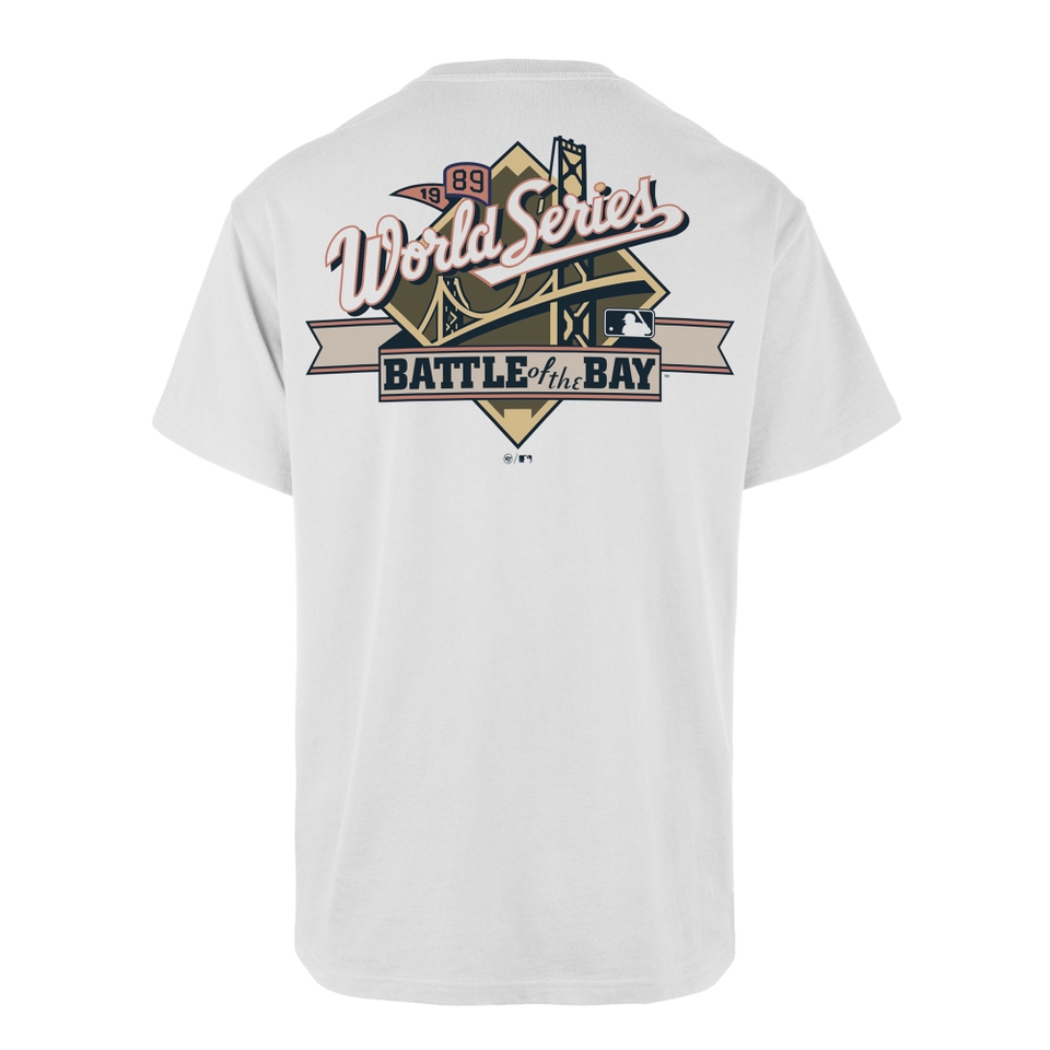 Oakland Athletics '47 World Series Backer ECHO Tee - White Wash