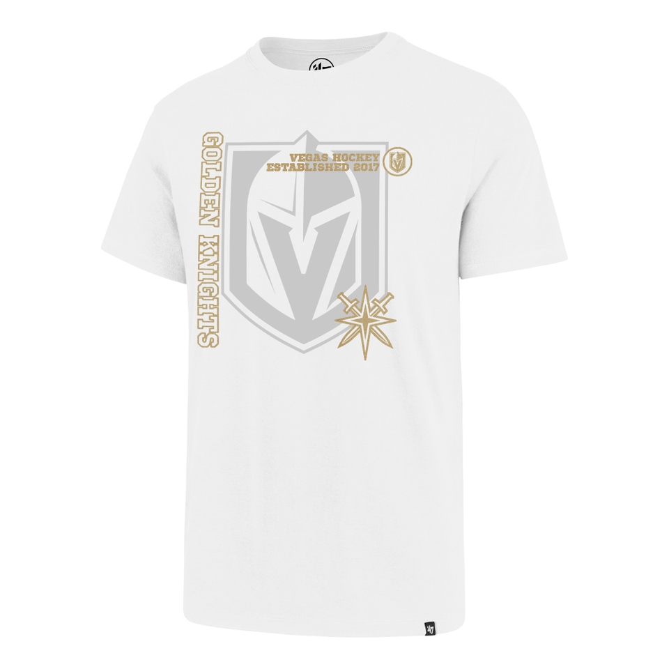 Vegas Golden Knights '47 SPLITTER Tee - White Wash