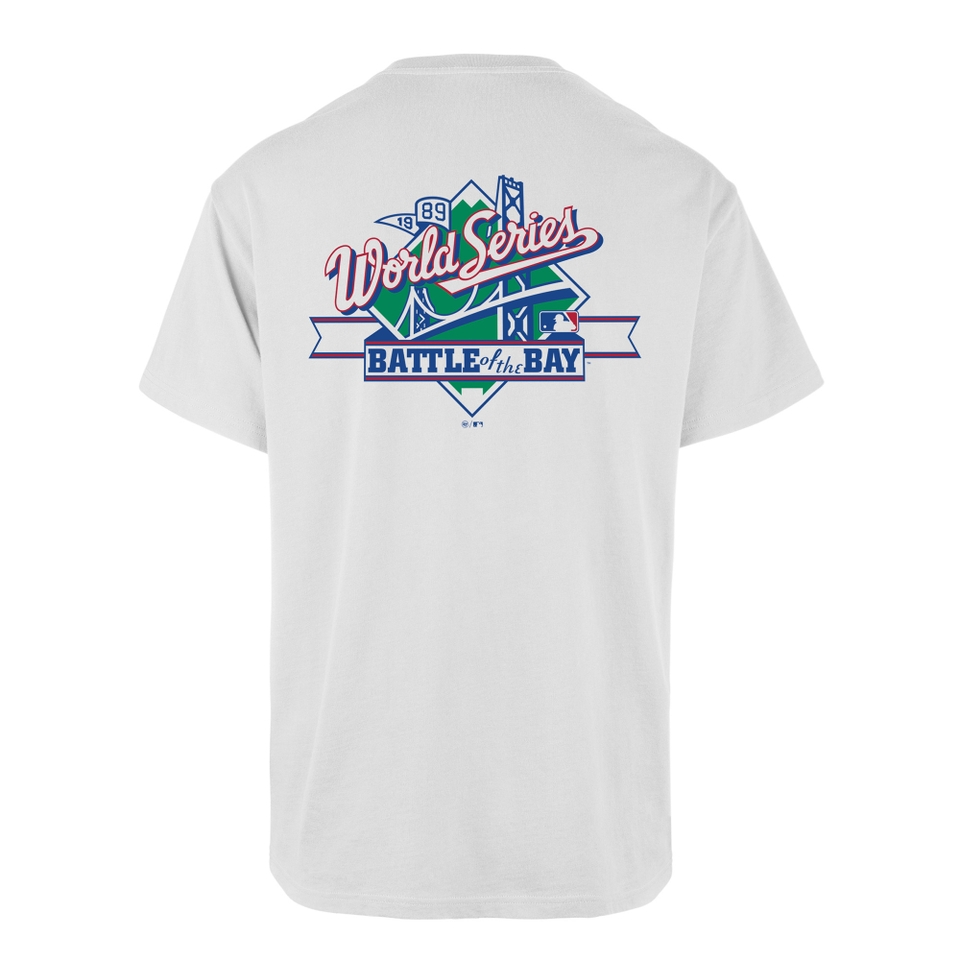 Oakland Athletics '47 World Series Backer ECHO Tee - White Wash