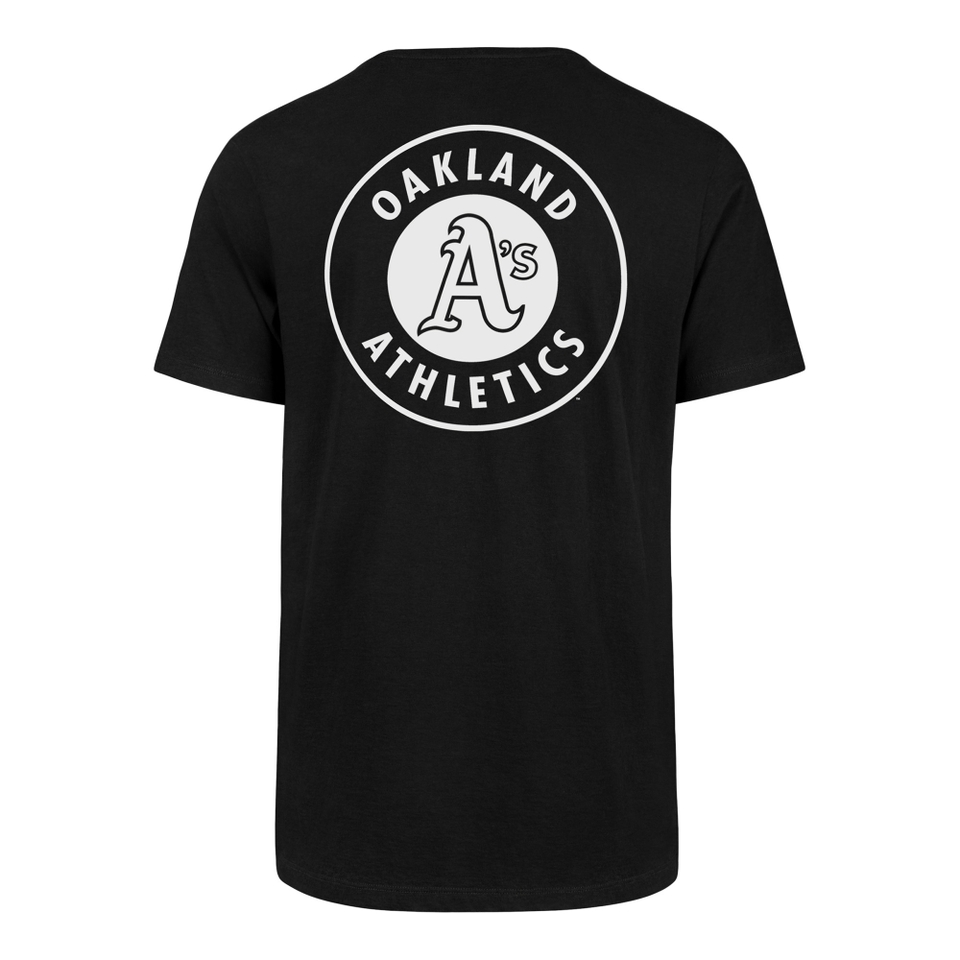 Oakland Athletics '47 Backer SPLITTER Tee - Jet Black