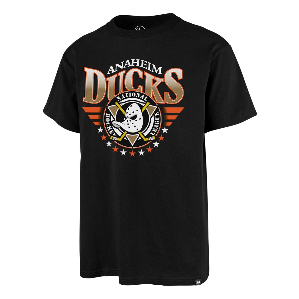 Anaheim Ducks '47 ECHO Tee - Jet Black