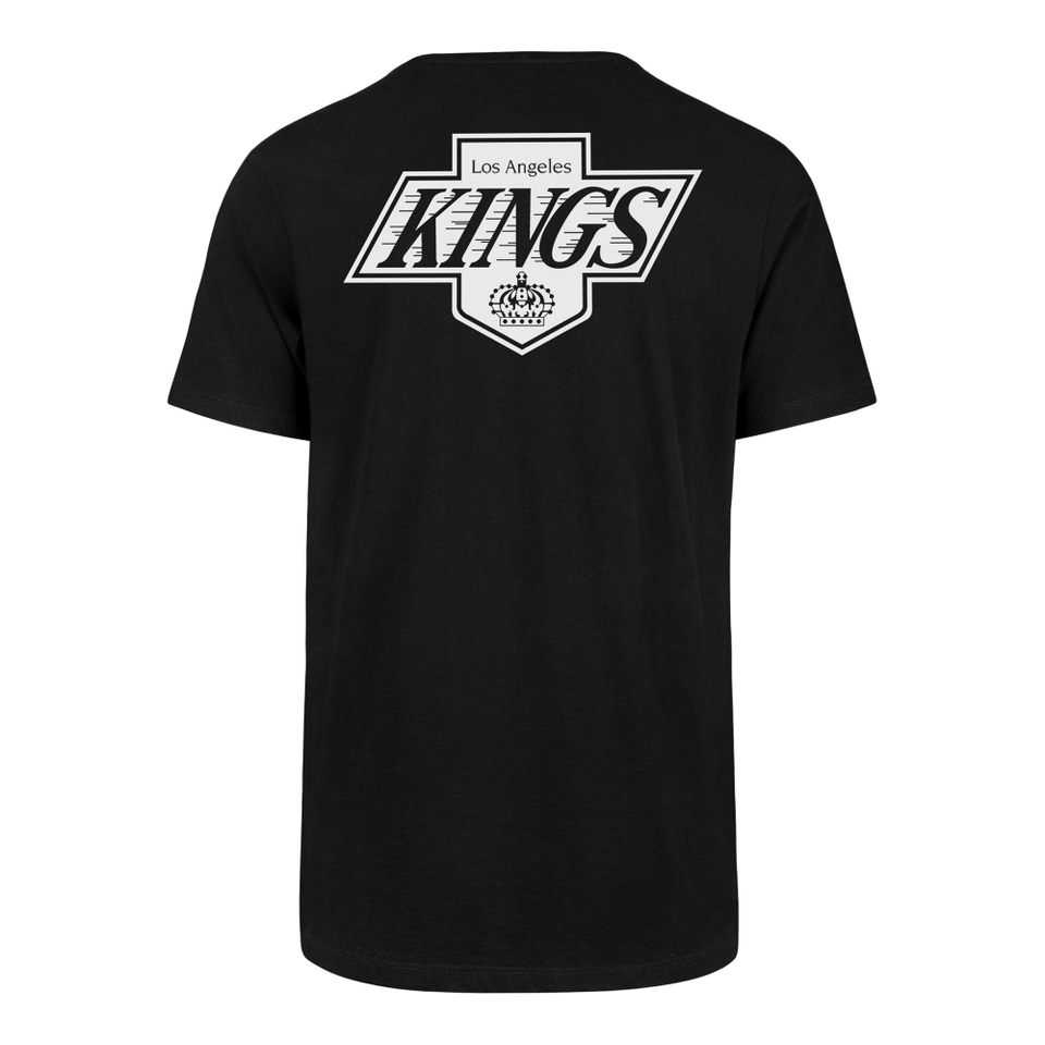 Los Angeles Kings '47 Vintage Backer SPLITTER Tee - Jet Black
