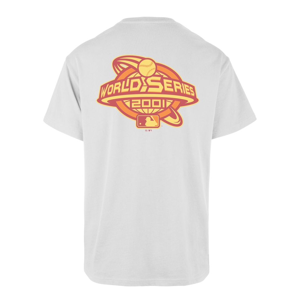 Arizona Diamondbacks '47 World Series Backer ECHO Tee - White Wash