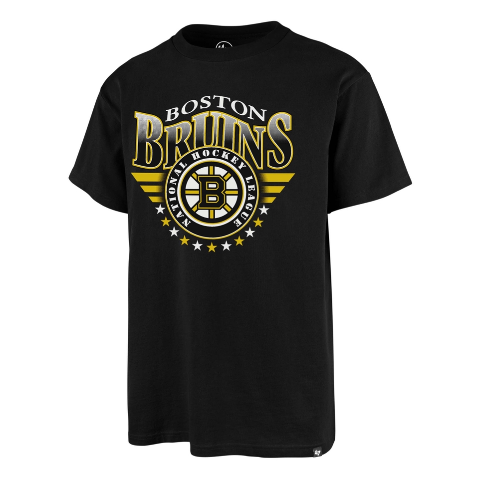 Boston Bruins '47 ECHO Tee - Jet Black