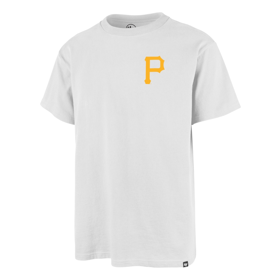 Pittsburgh Pirates '47 World Series Backer ECHO Tee - White Wash
