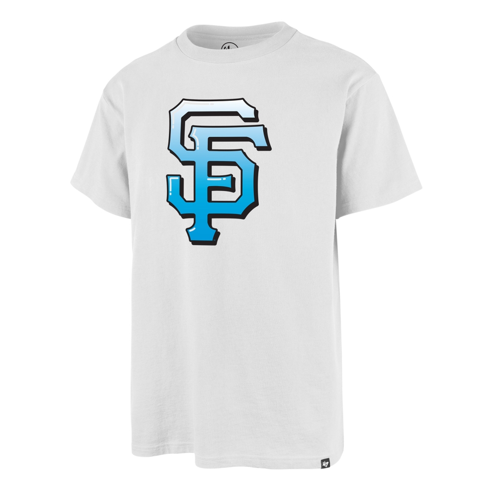 San Francisco Giants '47 Backer ECHO Tee - White Wash