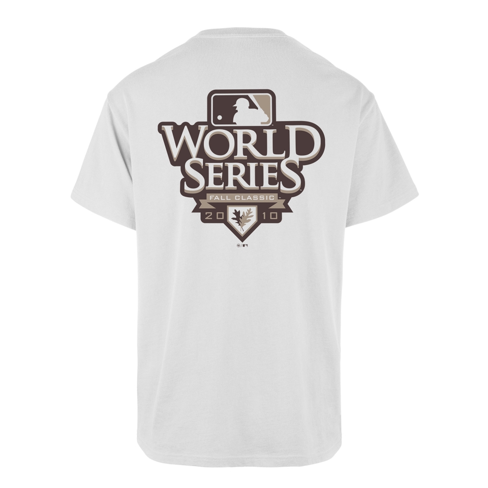 San Francisco Giants '47 World Series Backer ECHO Tee - White Wash