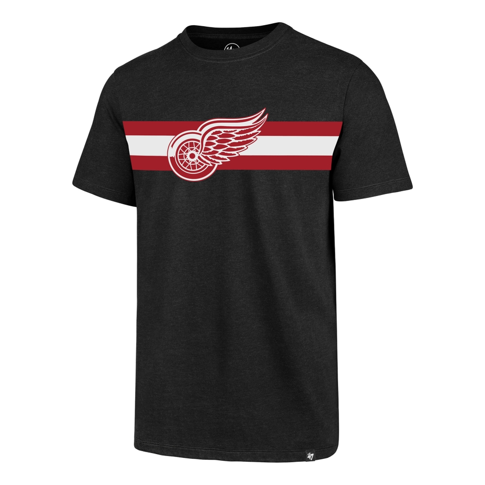 Detroit Red Wings '47 Coast-To-Coast Tee - Jet Black