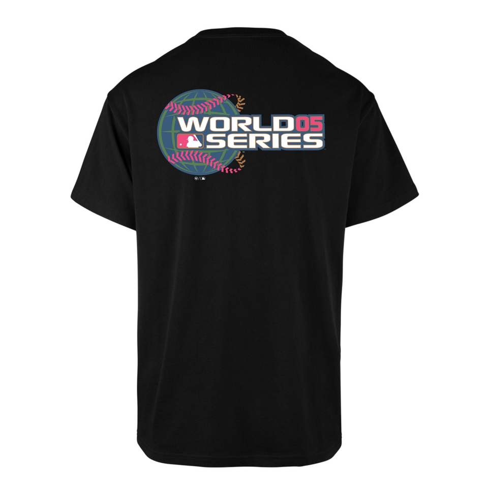 Chicago White Sox 47 World Series Backer ECHO Tee - Jet Black