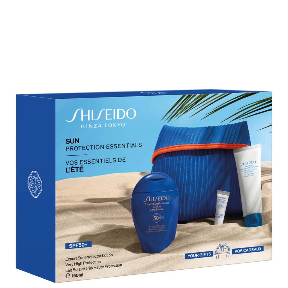 Shiseido Exclusive Global Suncare Expert Sun Aging Protection SPF 50 Set (Worth £56.90)