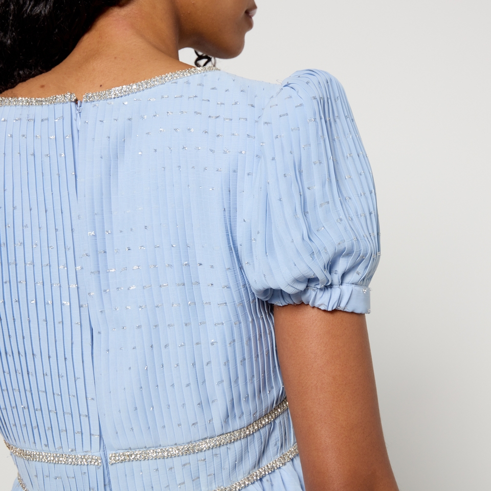 Self portrait fil coupe dress top