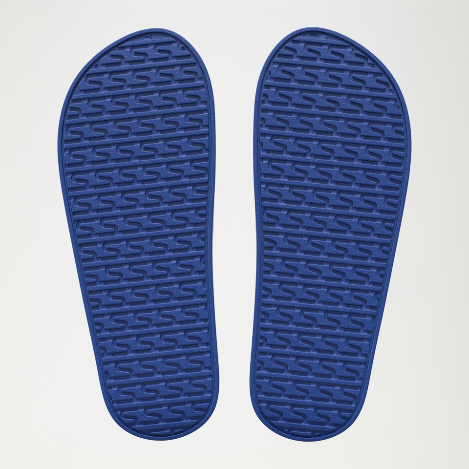 Claquettes Speedo Essential pour hommes Bleu marine