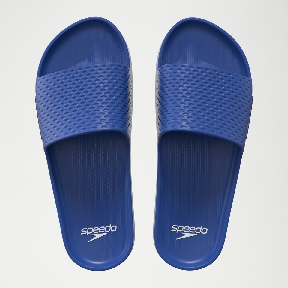 Claquettes Speedo Essential pour hommes Bleu marine