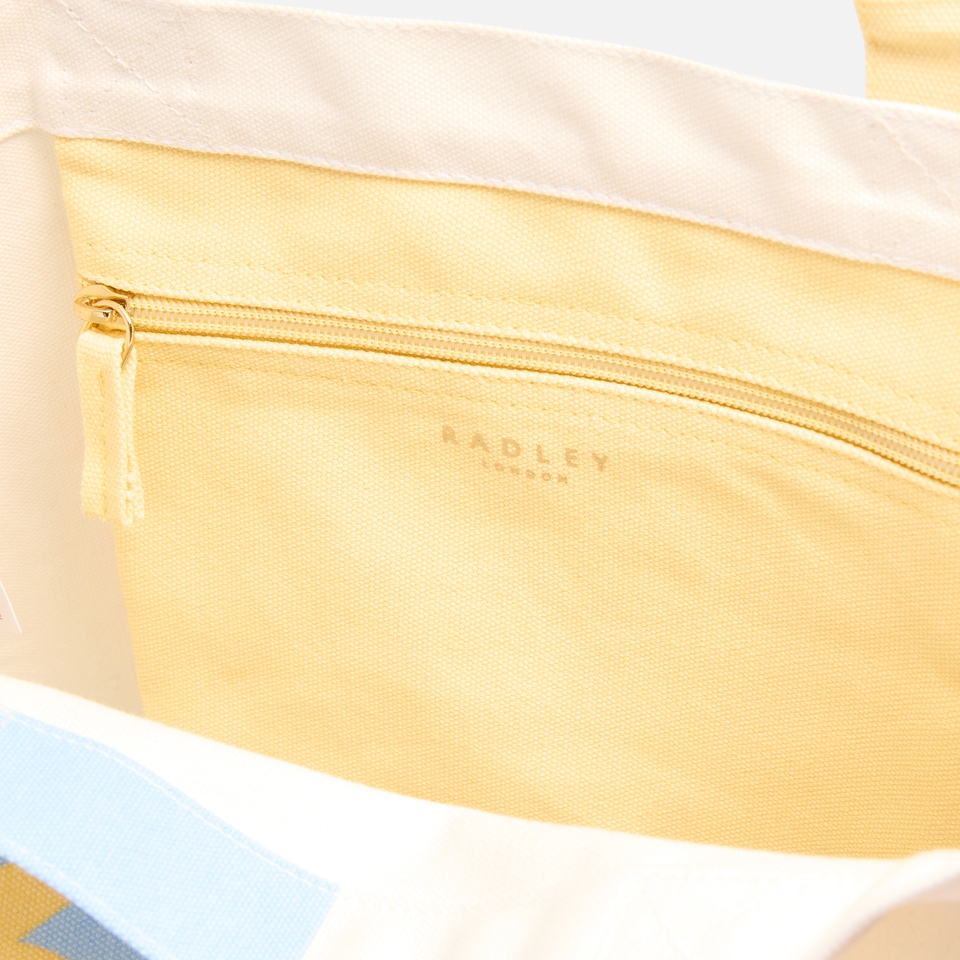 Radley Summer Craft Canvas Tote Bag