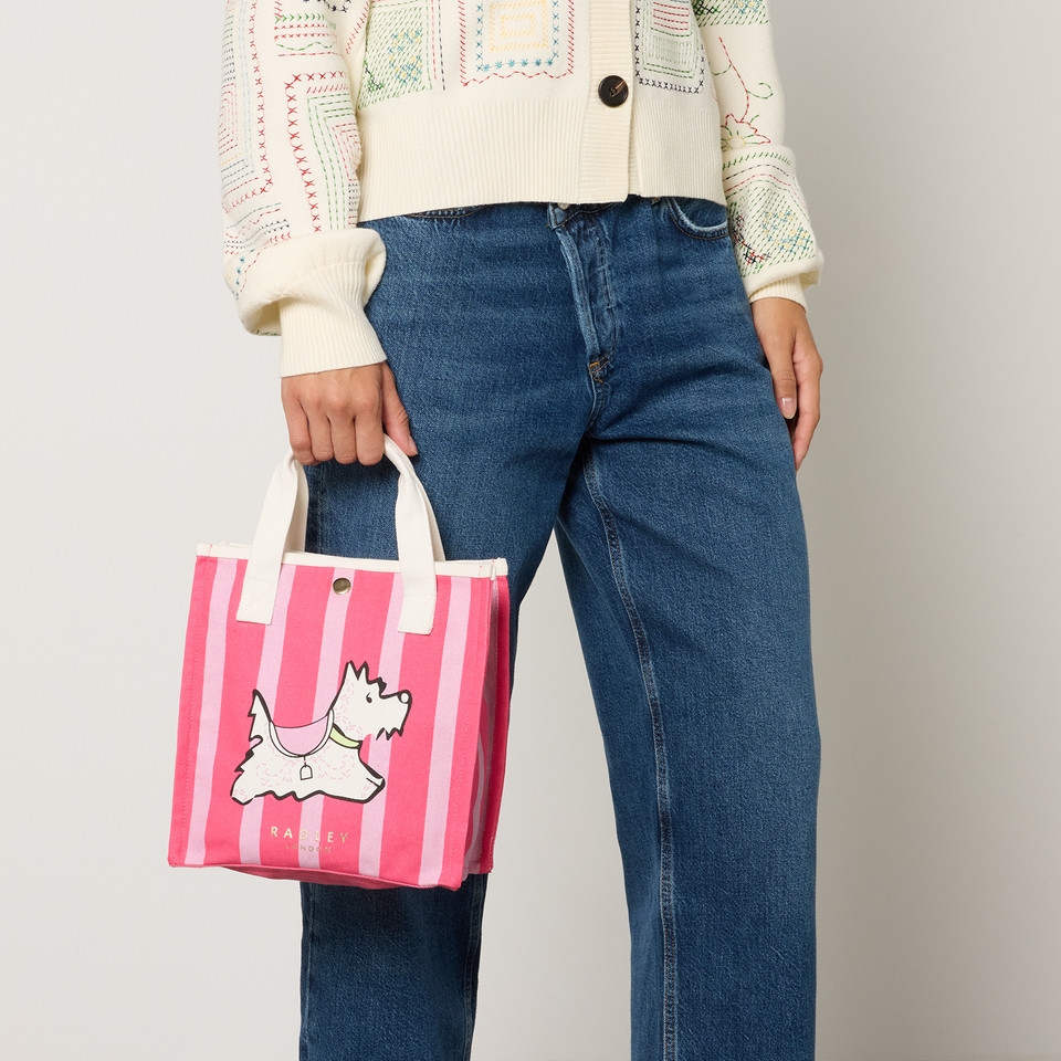 Radley small canvas grab bag hot sale