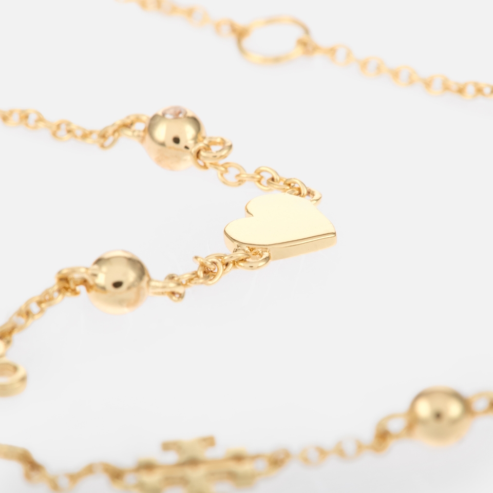Tory Burch Delicate Kira Gold-Tone Bracelet