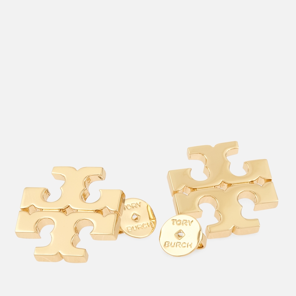 Tory Burch Eleanor Gold-Plated Stud Earrings