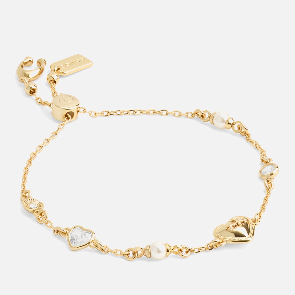 Coach heart bracelet store