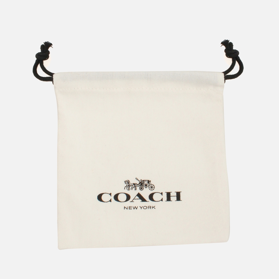 Coach Heart Gold-Toned Anklet