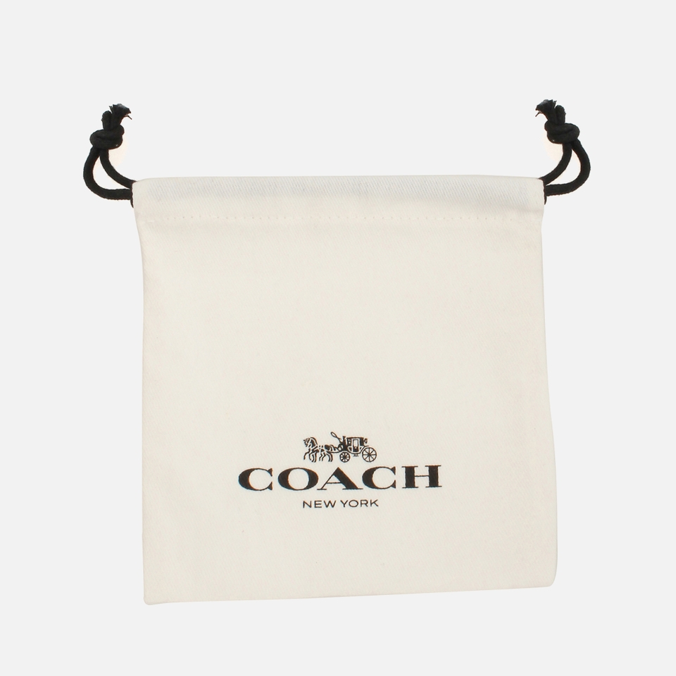 Coach Cluster Gold-Tone Charm Necklace