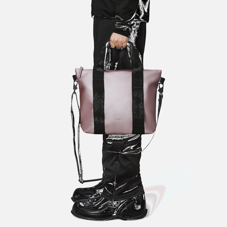 Rains Micro W3 Matte Shell Tote Bag