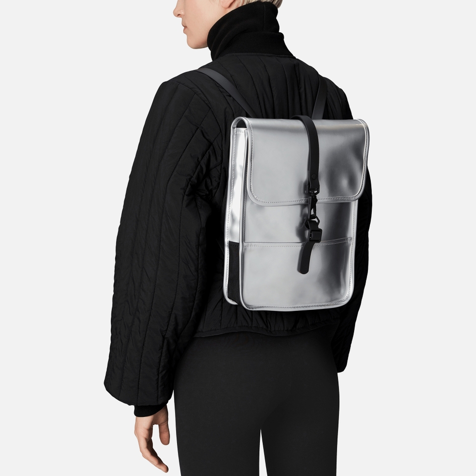 Rains W3 Patent Shell Micro Backpack