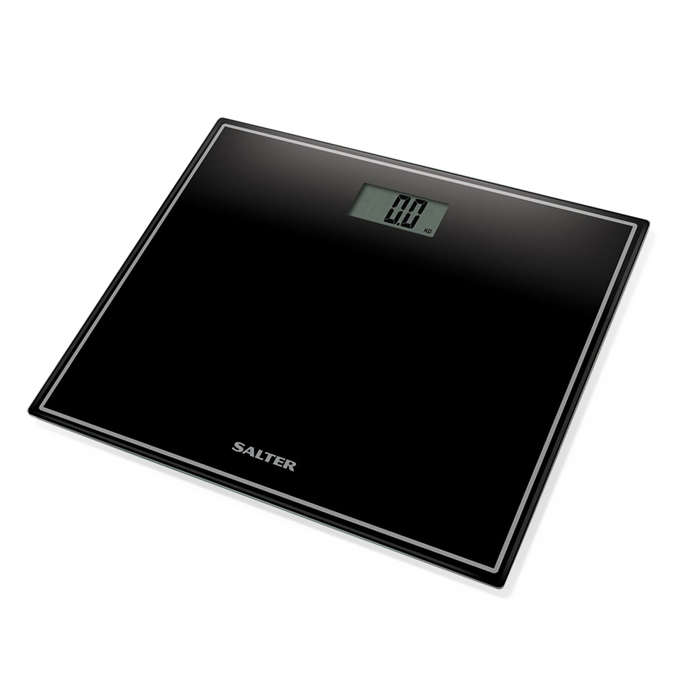 Salter 9207 BK3R Digital Bathroom Scales Black Homebase