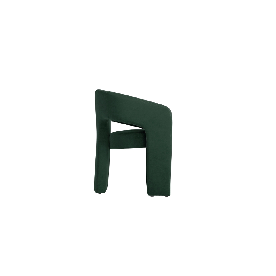 Alba Dining Chair - Forest Green