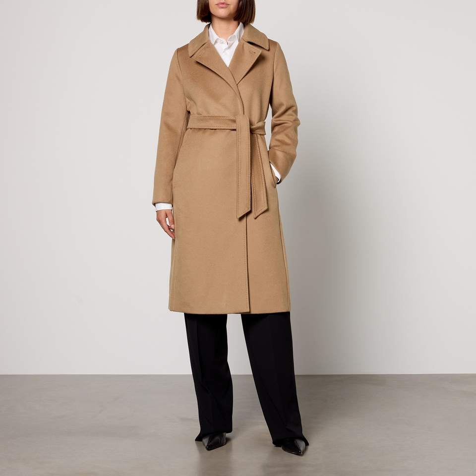 Max Mara Studio Bcollag Virgin Wool Coat - 8 | Coggles