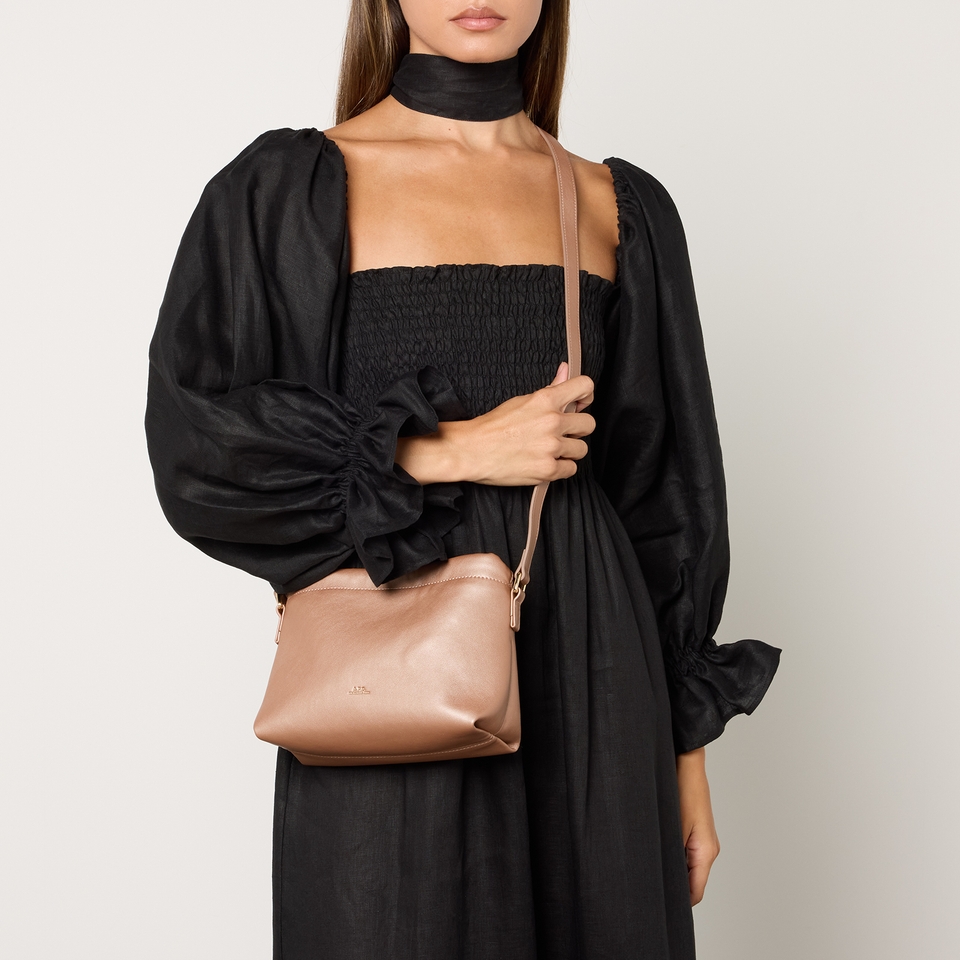A.P.C. Ninon Faux Leather Mini Crossbody Bag
