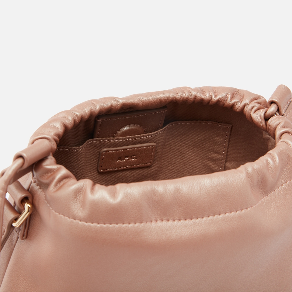 A.P.C. Ninon Faux Leather Mini Crossbody Bag
