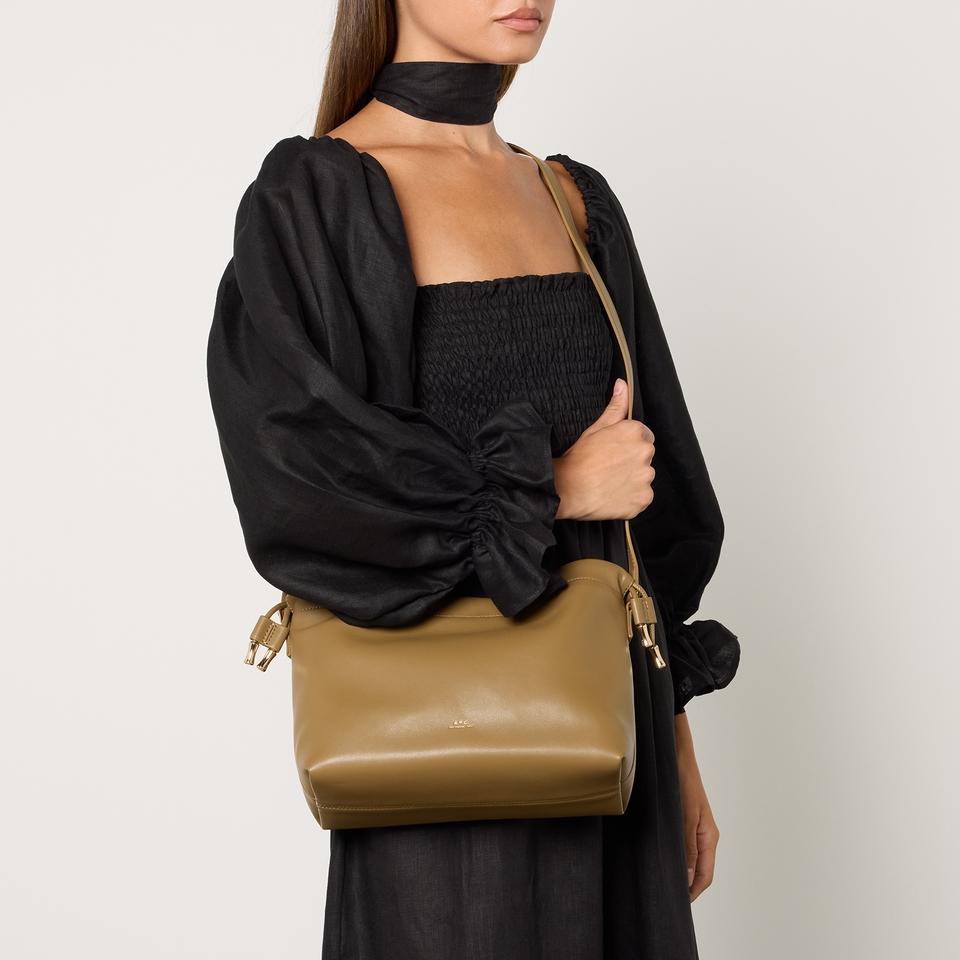 A.P.C. Ninon Faux Leather Crossbody Bag