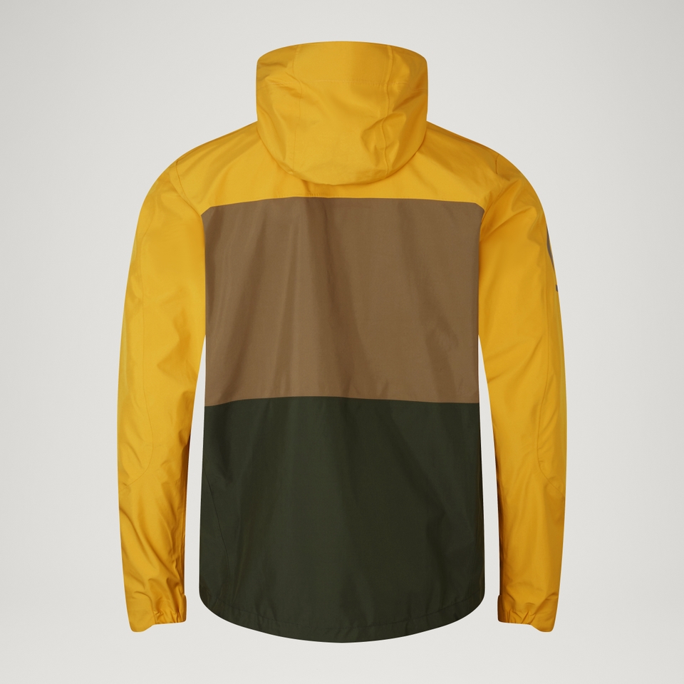 Men's SingleTrack Waterproof Jacket II - Mustard Yellow