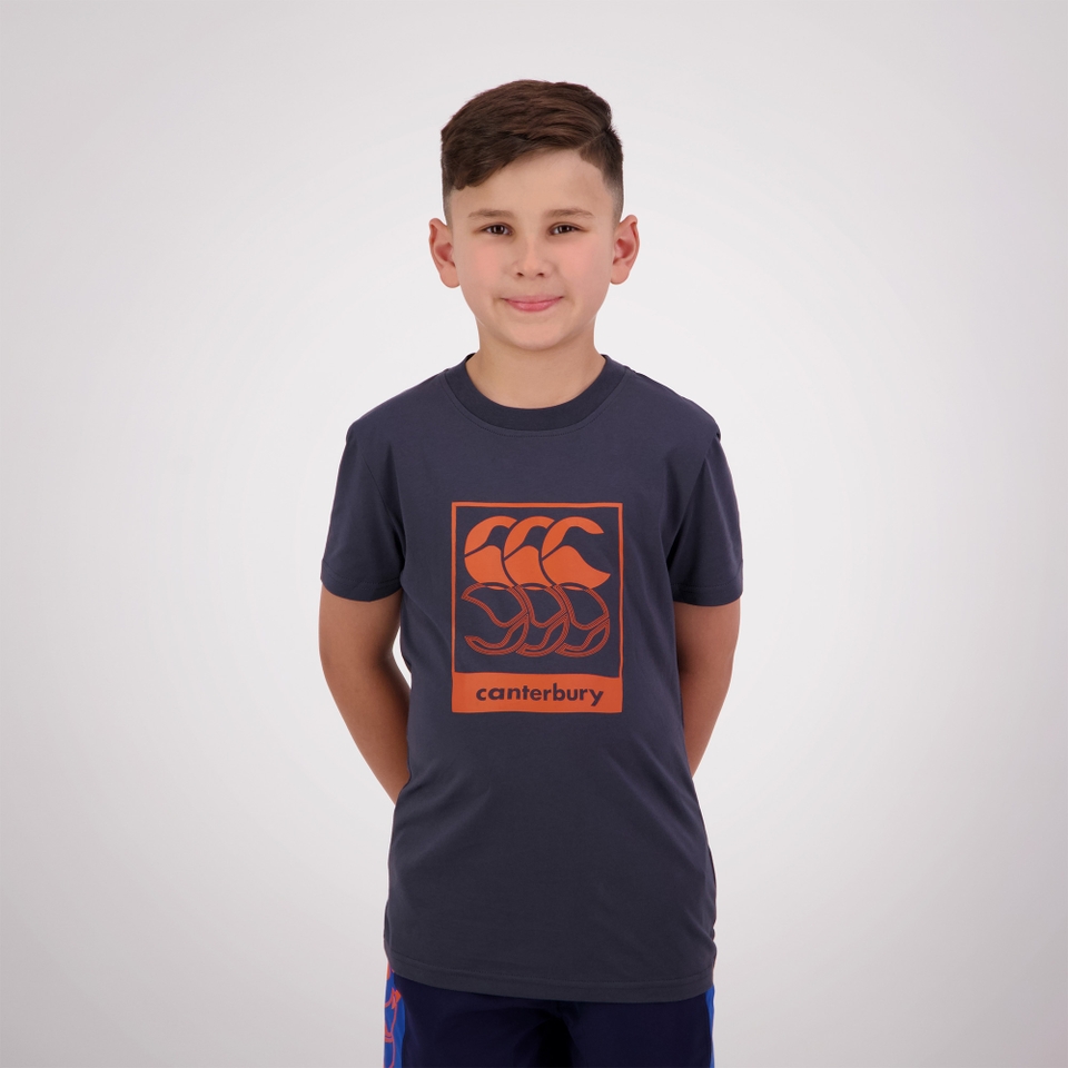 KIDS FUNDAMENTALS RADIAL T-SHIRT EBONY