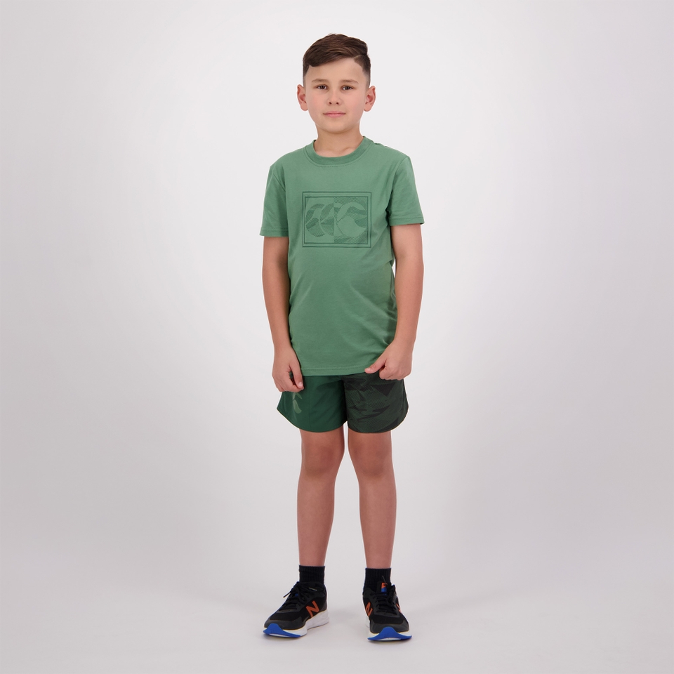 KIDS FUNDAMENTALS CAMO T-SHIRT GREEN