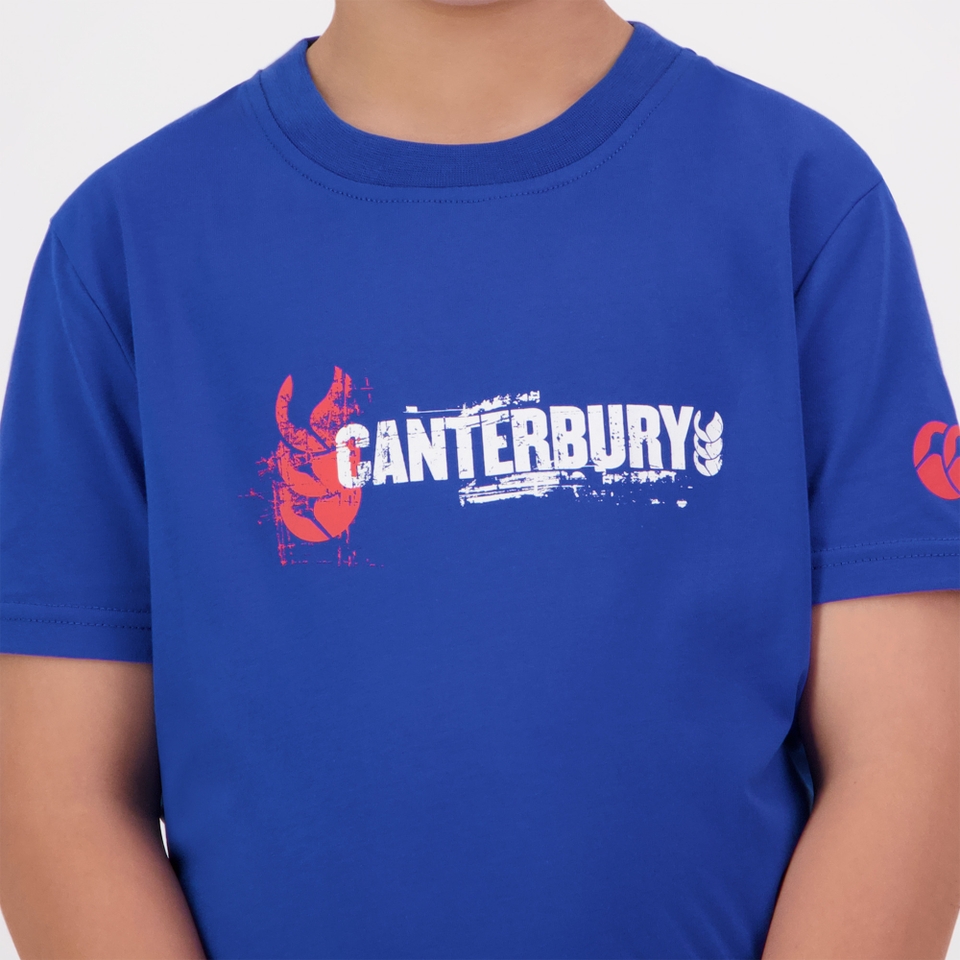 KIDS FUNDAMENTALS T-SHIRT BLUE