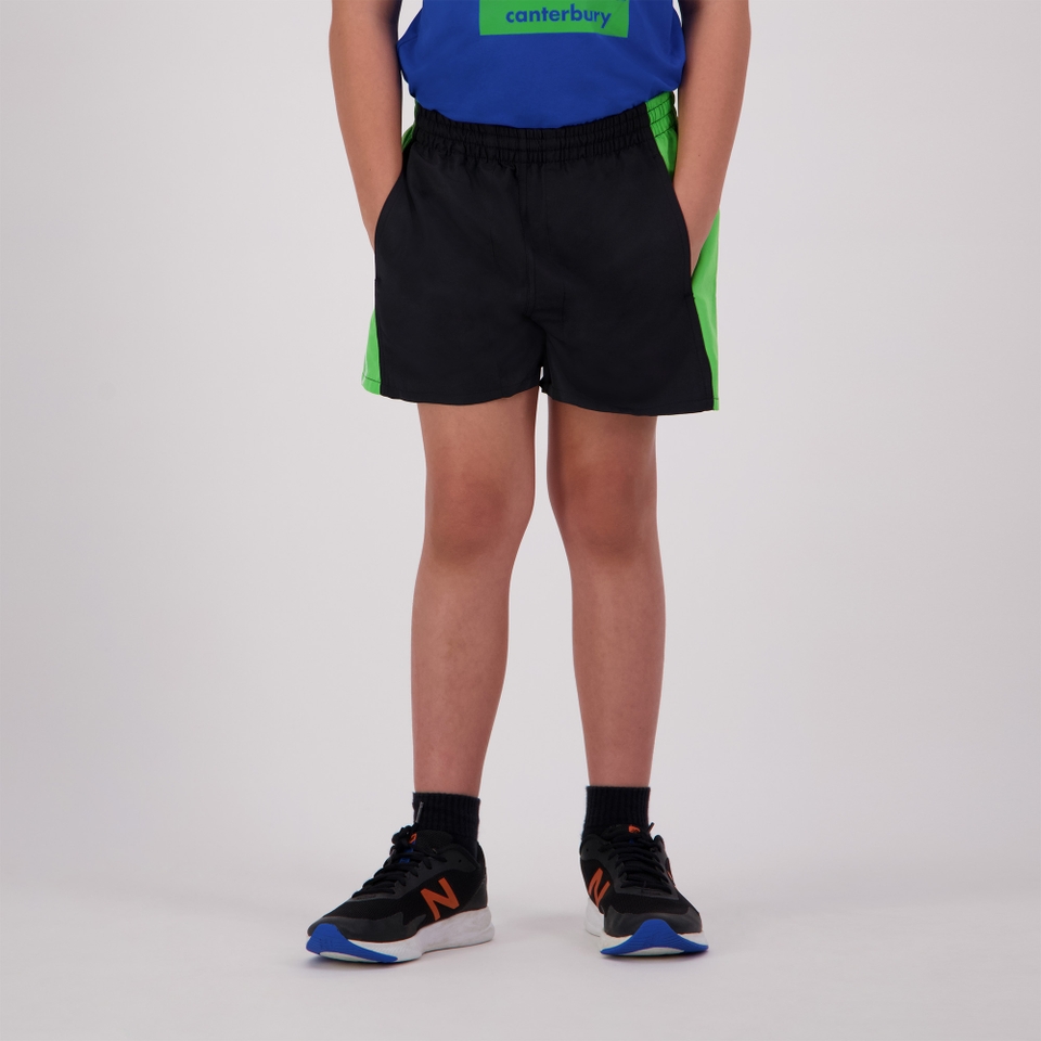 KIDS RADIAL PANEL TACTIC SHORT BLACK