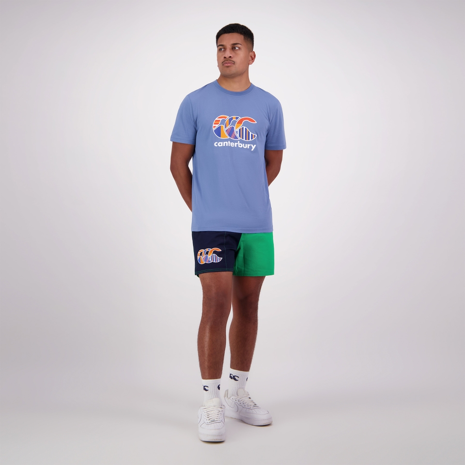 Canterbury of New Zealand M UGLIES 5 HARLEQUIN SHORT NAVY