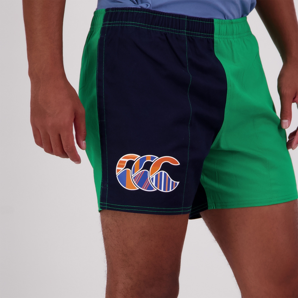 Canterbury of New Zealand M UGLIES 5 HARLEQUIN SHORT NAVY