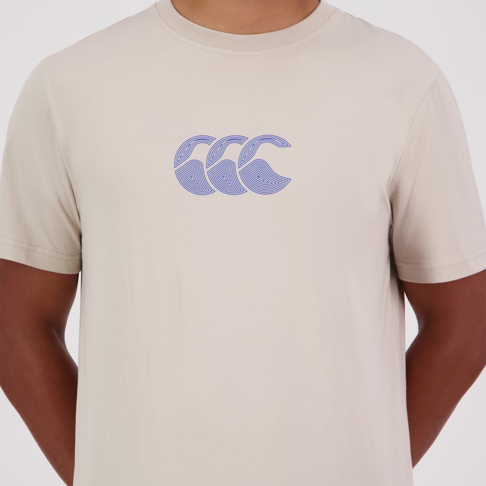 MENS FUNDAMENTALS RADIAL T-SHIRT SILVER LINING
