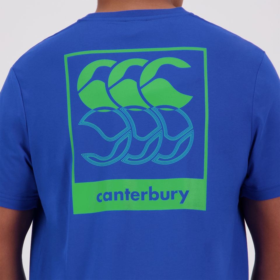 MENS FUNDAMENTALS RADIAL T-SHIRT BLUE