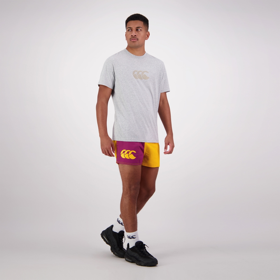 Canterbury of New Zealand M HARLEQUIN 3 SHORT MAROON